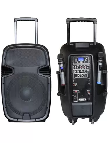 Автономная акустическая система BIG JB15RECHARGE400+MP3/FM/Bluetooth+30V INVERTER+2pcs UHF mic