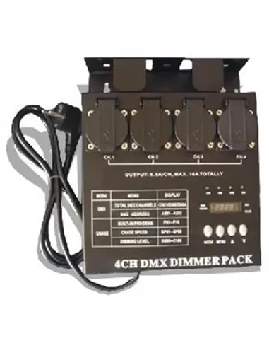 DMX Dimmer Pack New Light PR - 404A