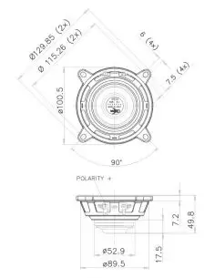 Купить 4FE32 (4 Ом) динамік FaitalPro  2