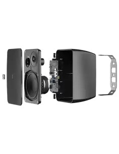 Audac ARES5A 2-полосная активная сетереосистема 2 x 40 W 2