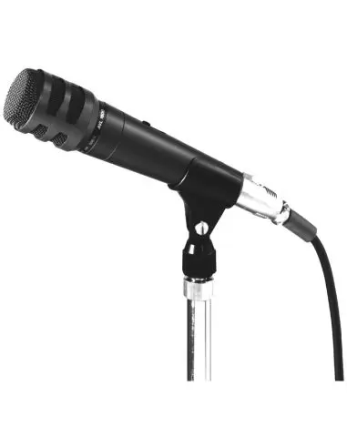 Купити Мікрофон TOA DM-1200 (Ручний динамічний мікрофон, 600Ом, 100-12 000Гц, -55дБ, d40x163мм, 5м кабеля)