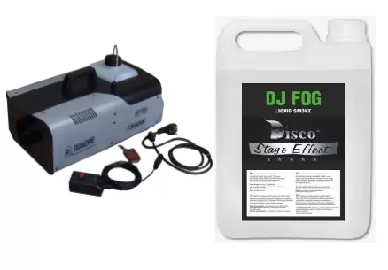 Дыммашина BIG BK004B и 2 канистры Disco Effect D-DF DJ Fog, 5 л