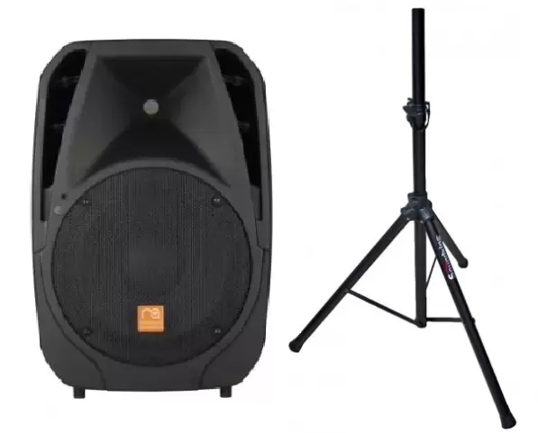 Активная акустичеcкая система Maximum Acoustics Digital PRO.12 BLU и стойка SOUNDKING SKSB400B