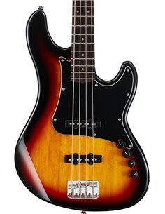 Купить Бас-гитара CORT GB34JJ (3 Tone Sunburst)  2