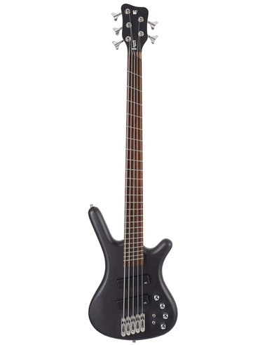 Купить Бас-гитара WARWICK RockBass Corvette Multiscale, 5-String (Solid Black Satin) 
