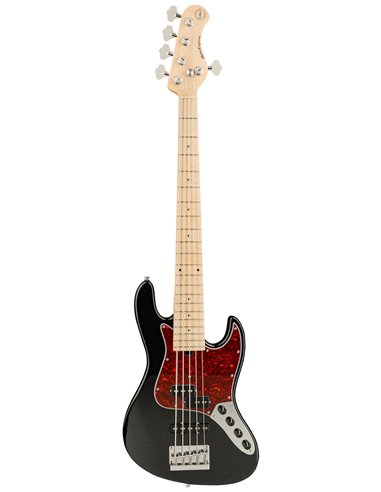 Купить Бас-гитара SADOWSKY MetroExpress 21-Fret Hybrid P/J Bass, Maple, 5-String (Solid Black High Polish) 