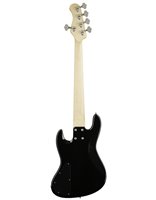 Купити Бас-гітара SADOWSKY MetroExpress 21 - Fret Hybrid P/J Bass, Maple, 5 - String (Solid Black High Polish)
