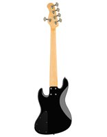 Купить Бас-гитара SADOWSKY MetroExpress 21-Fret Vintage J/J Bass, Morado, 5-String (Solid Black High Polish) 