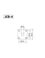 Купить Гитарная механика GOTOH JCB-4 GG Jack Cover (Gold) 
