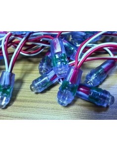 Піксель світлодіодний одноколірний ADS12CG зелений, 12 мм 2