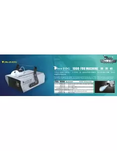 Генератор легкого дыма Disco Effect D-033, 1000W 2