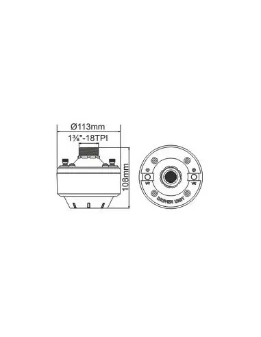 Драйвер  L-Frank Audio HD60, 1 3/8", 60Вт, 16 Ом