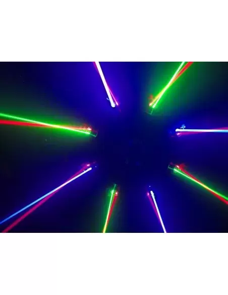 Світловий LED прилад New Light M - J8 - 50RGB RGB 8 - light Laser Scan