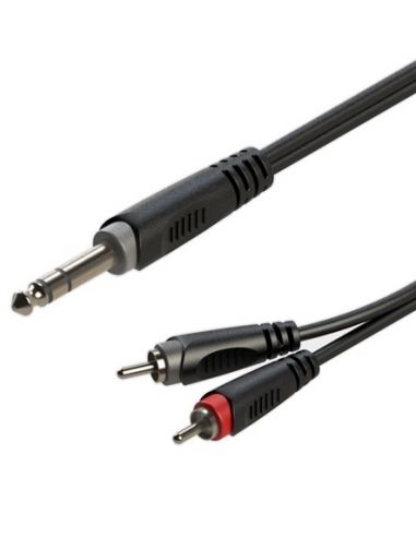 Купить Готовый кабель Roxtone RAYC110L1, 2х1x0.14 кв. мм, вн. диаметр 4x8 мм, 1 м 