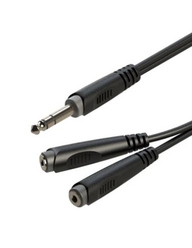 Купить Готовый кабель Roxtone RAYC200L02, 2х1x0.14 кв. мм, вн. диаметр 4x8 мм, 0,2 м 