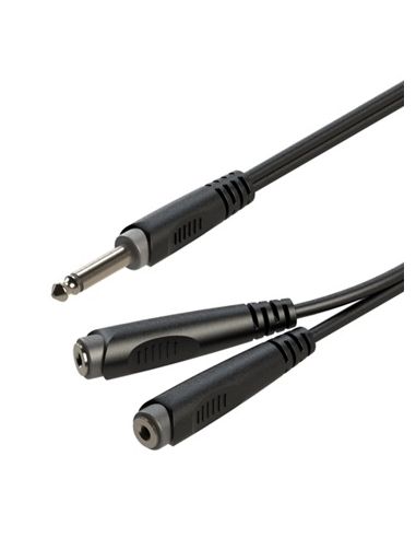 Купить Готовый кабель Roxtone RAYC390L02, 2х1x0.14 кв. мм, вн. диаметр 4x8 мм, 0,2 м 