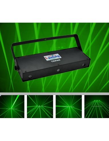 Купить Лазер LanLing LSX3150GG 150mW Green Trifan Multi-Effect 