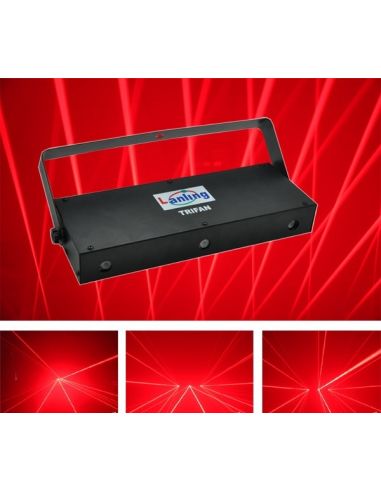 Купить Лазер LanLing LSX3300RR 300mW Red Trifan Multi-Effect 