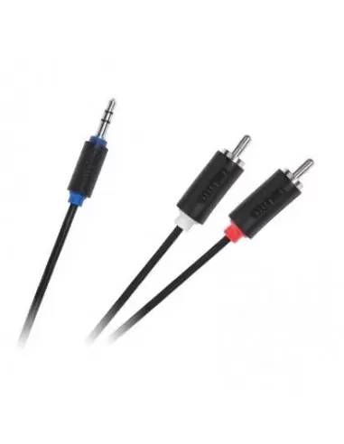 Готовий кабель Jack 3.5-2RCA 1,8м Cabletech standard KPO3952 - 1.8