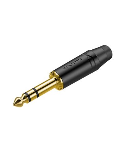 Купити Роз'єм Roxtone RJ3PP - BK - BG Jack 6.3mm (stereo)