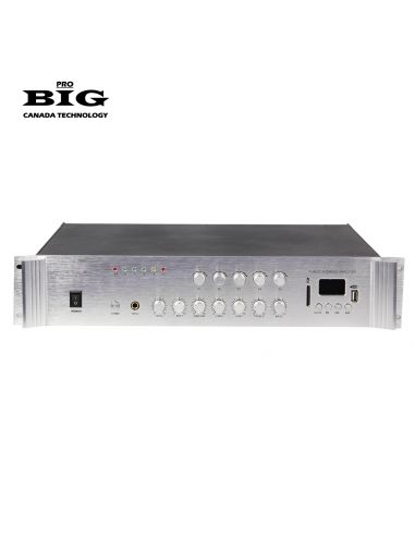 Купить Трансляционный усилитель BIG PADIG350 5zone MP3/FM/BT REMOTE 