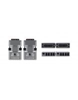 Купить Волоконно-оптический передатчик и приемопередатчик DVI с отсоединяемым кабелем (комплект) Kramer 610R/T 