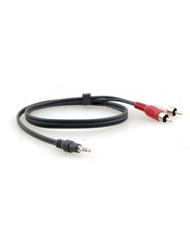 Купить Кабель аудио переходный 3.5mm - 2 RCA 0.9 м, Kramer C - A35M/2RAM-3 