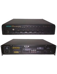 Усилитель Younasi Y-2300FU, 300Вт, USB, 5 zones