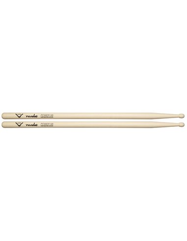 Барабанные палочки и щетки VATER VHNP5BW American Hickory Nude Power 5B