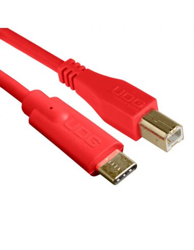 Купить Кабель UDG UDG Ultimate Audio Cable USB 2.0 C-B Red 1,5m 