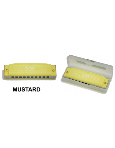 Купить Диатоническая губная гармошка Suzuki P365-HCD-P Mustard 