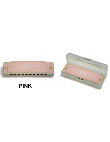 Купить Диатоническая губная гармошка Suzuki P365-HCD-P Pink 
