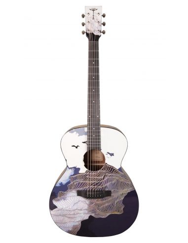 Купить Электро-акустическая гитара Tyma V-3 Ukiyoe 