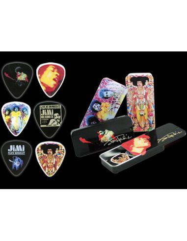 Купити Набір медіаторів Dunlop JH - PT24 Jimi Hendrix Collector Picks