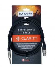 Купить Симметричный (балансный) кабель Clarity JACK-XLR(F)/3m  2