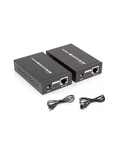 Комплект AVCom AVC708 HDbaseT(передавач і приймач) HDMI сигналу через IP c  IR, підтримує 4K