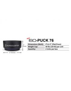 Купить Подставки IsoAcoustics ISO-PUCK 76 (пара)  2