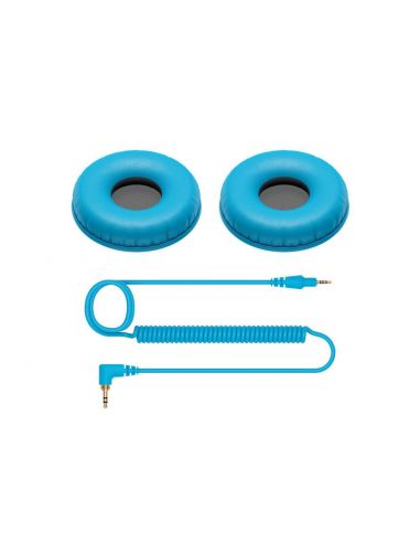Купить PIONEER HC-CP08-L Сменные амбушуры и кабель для HDJ-CUE1, цвет голубой 