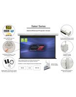 Купить Elite Screens SK92XHW-E24 настенный моторизованный экран с ДУ, триггером 