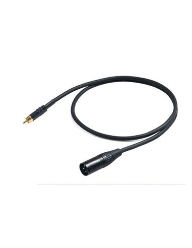 Купить PROEL CHLP260LU3 кабель мультимедийный 1 x RCA - разъем со штыревыми контактами 3P, XLR, 3м 