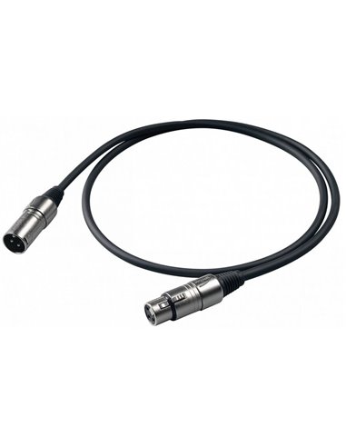 Купить PROEL CVDMX202 кабель DMX, 2м, XLR5FV/MV 
