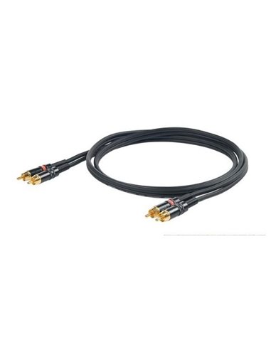 Купить PROEL CHLP250LU15 кабель мультимедийный, 2 х NEUTRIK RCA - 2 х NEUTRIK RCA 