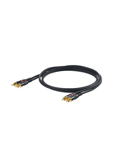 Купить PROEL CHLP250LU3 кабель мультимедийный, 2 х NEUTRIK RCA - 2 х NEUTRIK RCA 