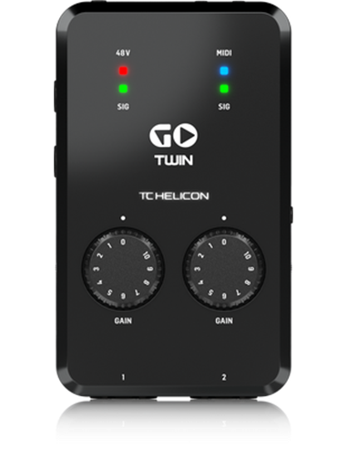 Купить TC - Helicon GO TWIN аудиоинтерфейс для мобильных устройств 