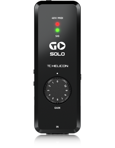 Купити TC-Helicon GO SOLO аудіоінтерфейс для мобільних пристроїв