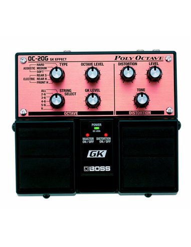 Купить Boss OC20G (снято из виробн.) полифоничная октава, симулятор электро и акустических гитар дісторшн 