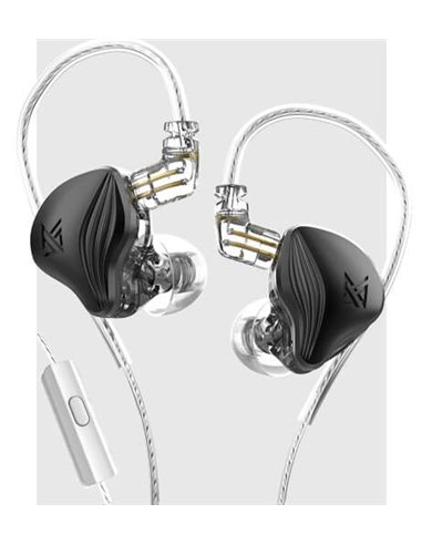 Купити Навушники дротяні KZ Audio ZEX BLACK MIC