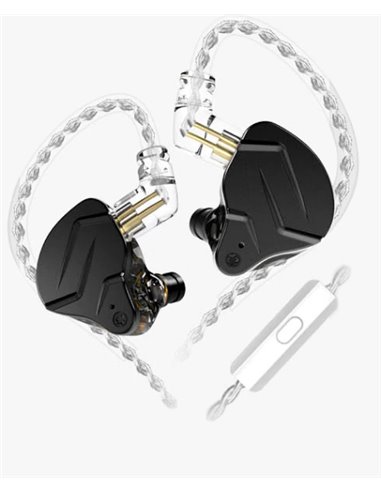 Купити Навушники дротяні KZ Audio ZSN PRO X BLACK MIC