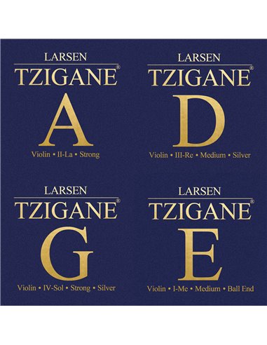 Купить Комплект струн Larsen Tzigane (medium) 4/4 для скрипки 