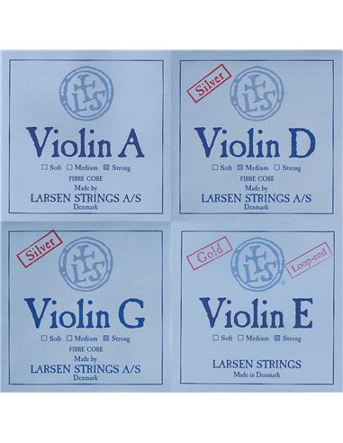 Купить Комплект струн Larsen Original (medium) 4/4 для скрипки 